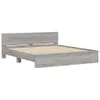 Giroletto con testiera grigio Sonoma 180x200 cm Anteprima dell’immagine prodotto 4