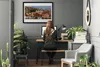 Bild 100x70 MDF-Rahmen Wandkunst Stadtlandschaft Produktbild-Vorschau 3