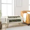 PawHut terrarium voor reptielen, voerbak met geharde glazen Productafbeelding-voorbeeld 2