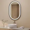 Badspiegel LED Oval 60 x 90 cm mit Beleuchtung - dimmbar, Produktbild-Vorschau 2