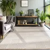 Teppich Wohnzimmer Schlafzimmer Läufer Flur Flauschig Boho Produktbild-Vorschau 1