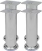 4 Okrągłe nóżki do kanapy chrom 180 mm Podgląd zdjęcia produktu 1
