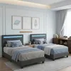 Letto imbottito BEALIFE BF27, 90x200 cm, con rete a doghe, Anteprima dell’immagine prodotto 10