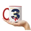 Ich Bin 3 Tasse Rot  3. Geburtstag Weltall Astronaut Fans Produktbild-Vorschau 4