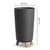 Blumentopf mit Füßen Hoh Tube Pflanzkübe D 20 cm aus Produktbild-Vorschau 2