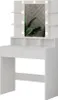 Coiffeuse Vicco Taylor Blanc 80cm avec éclairage LED, Model Voir les images du produit 1