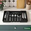 Kuketo | Regulowany organizer na sztućce 33–57 cm – Podgląd zdjęcia produktu 6