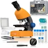 Bresser Optics 8851310, Optisches Mikroskop, Orange, Produktbild-Vorschau 8