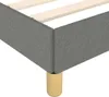 vidaXL Bettgestell ohne Matratze Dunkelgrau 180x200 cm Produktbild-Vorschau 6