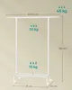 Mobilny Wieszak na Ubrania z Półką i Regulacją Biały 156 cm Podgląd zdjęcia produktu 3