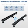 SONNI 60 cm podlahový odtok s plochými sprchovými žľabmi, Náhľad obrázku produktu 8