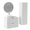 WENA Waschtischunterschrank 80 cm, geriffelte Fronten, Produktbild-Vorschau 2