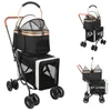 2. Stock Hundebuggy Hundebox Faltbar Katzenbuggy mit Produktbild-Vorschau 1