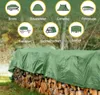 BK SHOP | Abdeckplane, Plane | Gartenplane 6 x 12 m | Grüne Produktbild-Vorschau 2