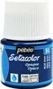 Pébéo Setacolor Opaque Textilfarbe 45 ml - Blau Jean Produktbild-Vorschau 1