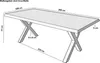 Esstisch 300 x 100 cm Tomaso, Baumkantentisch naturfarben, Produktbild-Vorschau 6