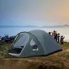 Campingzelt 3-4 Personen, Kuppelzelt XXL mit Verdunkelt 3-4 Produktbild-Vorschau 2