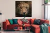 MuchoWow® Poster Tiere - Panther - Dschungel 100x100 cm - Produktbild-Vorschau 2