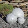CLGarden 3er Set Quellstein Granitkugeln Ø 15cm 23cm 30cm Produktbild-Vorschau 6