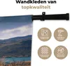 MuchoWow® Wandteppich Wandbehang Schottische Hochlandrind - Produktbild-Vorschau 3