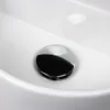 Waschbecken Keramik Hängewaschbecken halbrund 330 x 290 x Produktbild-Vorschau 3