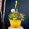 Geli Hängeampel Anthrazit Ø30cm Kunststoff mit Untersetzer Produktbild-Vorschau 5