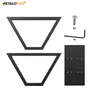 MetaloPro V-Frame Tischgestell, Stabile Metall Tischbeine Produktbild-Vorschau 6