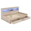 sofa rozkładana 90x200 cm z gniazdami USB i ładowania, Podgląd zdjęcia produktu 21