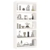 vidaXL Bibliothèque/séparateur de pièce Blanc 80x30x167,4 Voir les images du produit 4