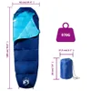 Mumienschlafsack für Erwachsene Camping 3 Jahreszeiten Produktbild-Vorschau 5