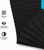 Estika Plissee ohne Bohren - 45x120 cm - Schwarz - Klemmfix Produktbild-Vorschau 7