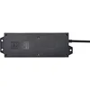 The underside of a black power strip with a cable attached. Produktbild-Vorschau