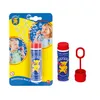 A product package containing bubble blowing bottles and a wand, with images of children blowing bubbles. Anteprima dell’immagine prodotto