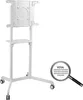 PureMounts® TV Standfuß, mobil, Display 37-70", weiß, Höhe Produktbild-Vorschau 2