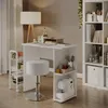 Psací stůl Vicco Simple Bílá 80 x 40 cm, Model 59813 Náhled obrázku produktu 3