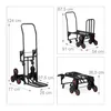 Relaxdays Sackkarre Treppensteiger, klappbarer Produktbild-Vorschau 6