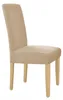 Stuhlhussen 4 Stück - Beige Jacquard - Universeller Produktbild-Vorschau 6