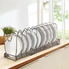Teleskop Pfannen Organizer 30-59cm Topfdeckelhalter mit 10 Produktbild-Vorschau 5