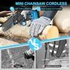 6" Zoll Akku-Kettensäge, Mini-Kettensäge mit Akku, Produktbild-Vorschau 5
