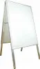 Kundenstopper Werbeaufsteller B2 Silber 50x70cm – Produktbild-Vorschau 4