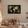 MuchoWow® Poster Weltkarte - Pflanzen - Blätter 90x60 cm - Produktbild-Vorschau 6