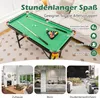 COSTWAY Table de billard pliante, Table de billard, Table Voir les images du produit 6