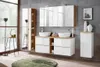 Hängesäule April 1 Tür, Weiß und Holzoptik Produktbild-Vorschau 8