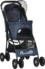 Hundewagen Hundebuggy bis 10 kg Klappbar Bodenkorb Kissen Produktbild-Vorschau 1