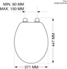 Tiger WC-Sitz Tulsa Thermoplast Weiss, 250010646 Produktbild-Vorschau 14