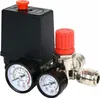 A close-up view of an air compressor pressure switch and regulator. Produktbild-Vorschau