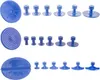 A collection of blue dent repair tools arranged in rows on a white background. Produktbild-Vorschau
