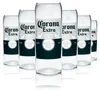 6x Corona Bierglas 0,5l Gläser Set - edles Kontur-Relief Produktbild-Vorschau 3