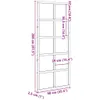 vidaXL Drzwi 90x208 cm z litego drewna sosnowego Podgląd zdjęcia produktu 10