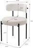 A diagram showing the dimensions of a chair. Produktbild-Vorschau